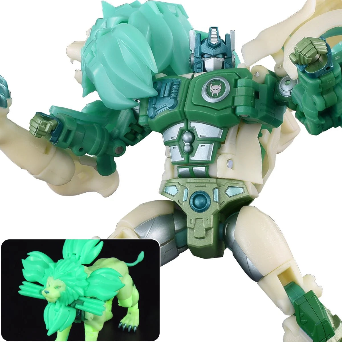 Transformers: New Legends NL-01 - Green Lio Convoy (Glow-in-the-Dark)