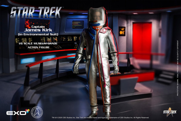 EXO-6 1/6 Captain Kirk Environmental Spacesuit