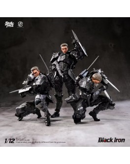 Skull Toyz SK003-B 1/12 Scale Black Iron Cyber Edition 3 Pack