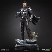 The Mandalorian and Grogu - Iron Studios Quarter Scale Statue