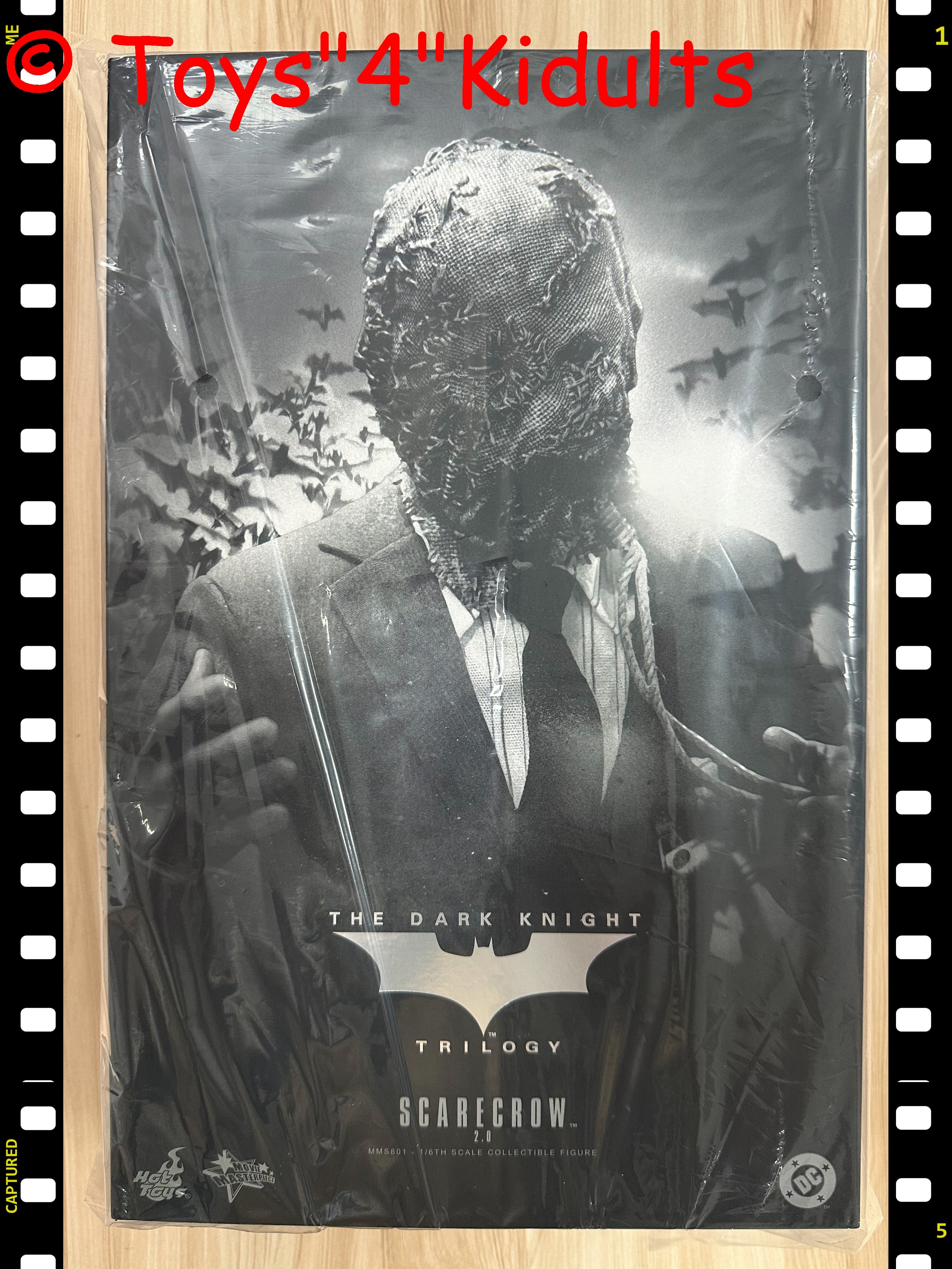 Hottoys Hot Toys 1/6 Scale MMS801 MMS 801 Batman Begins - Scarecrow 2.0 Action Figure NEW