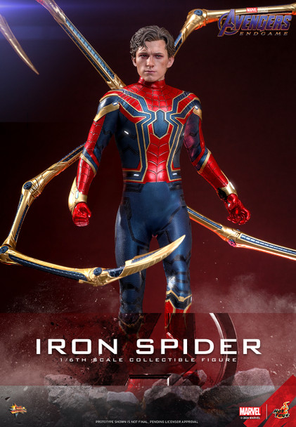 Hot Toys 1/6 Iron Spider-Man Figure