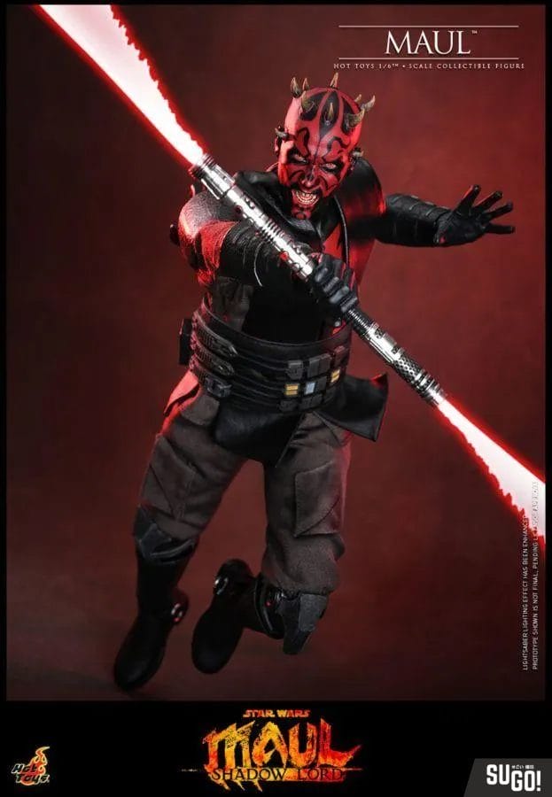 Hot Toys Star Wars Darth Maul Maul: Shadow Lord TMS187 1/6 Scale Action Figure