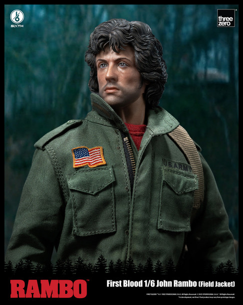 Threezero 1/6 John Rambo (Field Jacket)