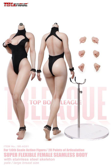 TBLeague Platinum Silicone Collector’s Edition Bunny Girl Body, Pale Skin, Head Sculpt Not Included [PL-TBSRAD01]