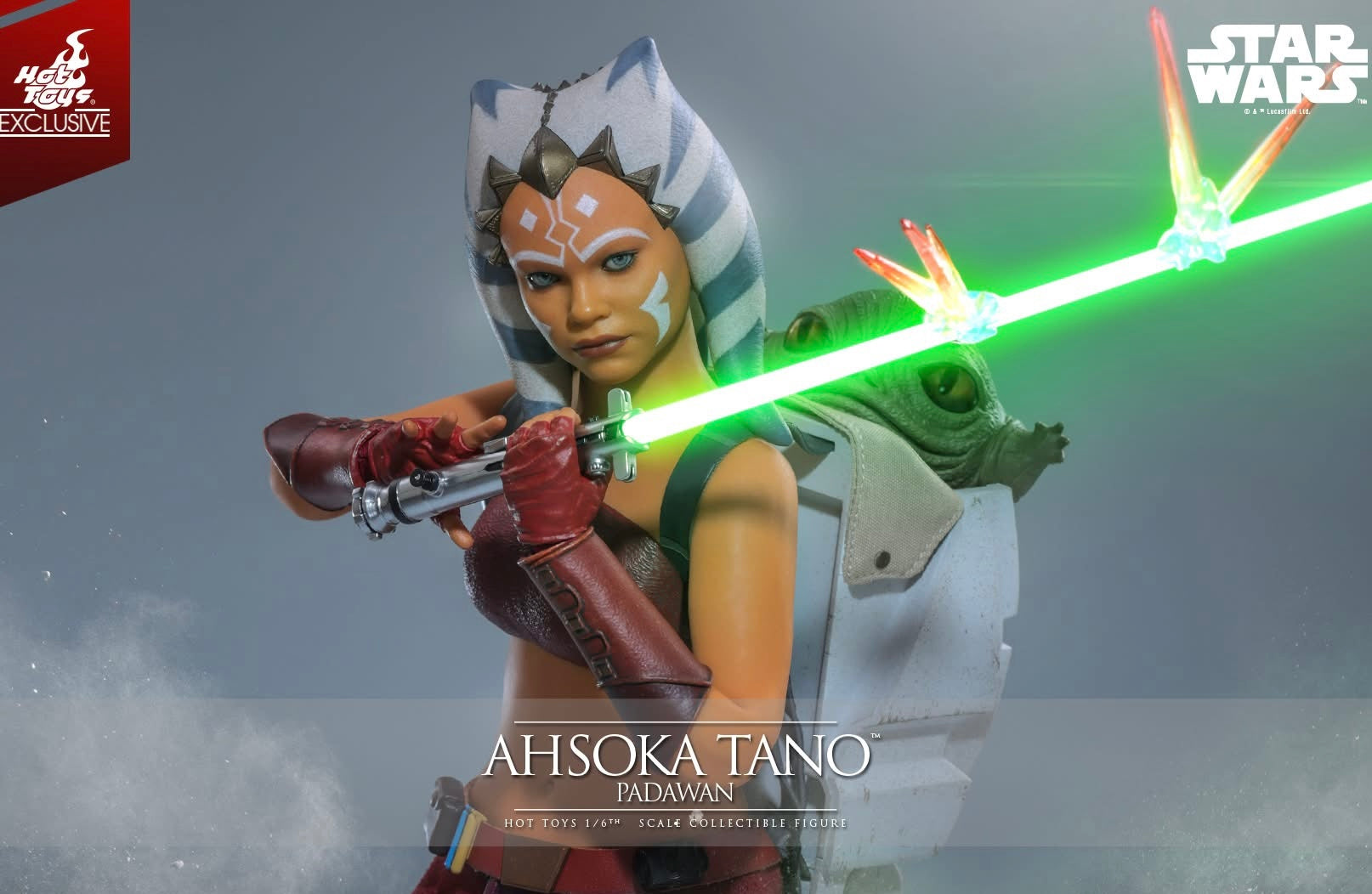 Hot Toys TMS170 Star Wars: The Clone Wars - 1/6th scale Ahsoka Tano (Padawan) Collectible Figure (Hot Toys Exclusive)