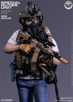 Hong Kong Police Special Duties Unit Flying Tigers - Assault Team Leader - Dam Toys 1/6 Scale Figure