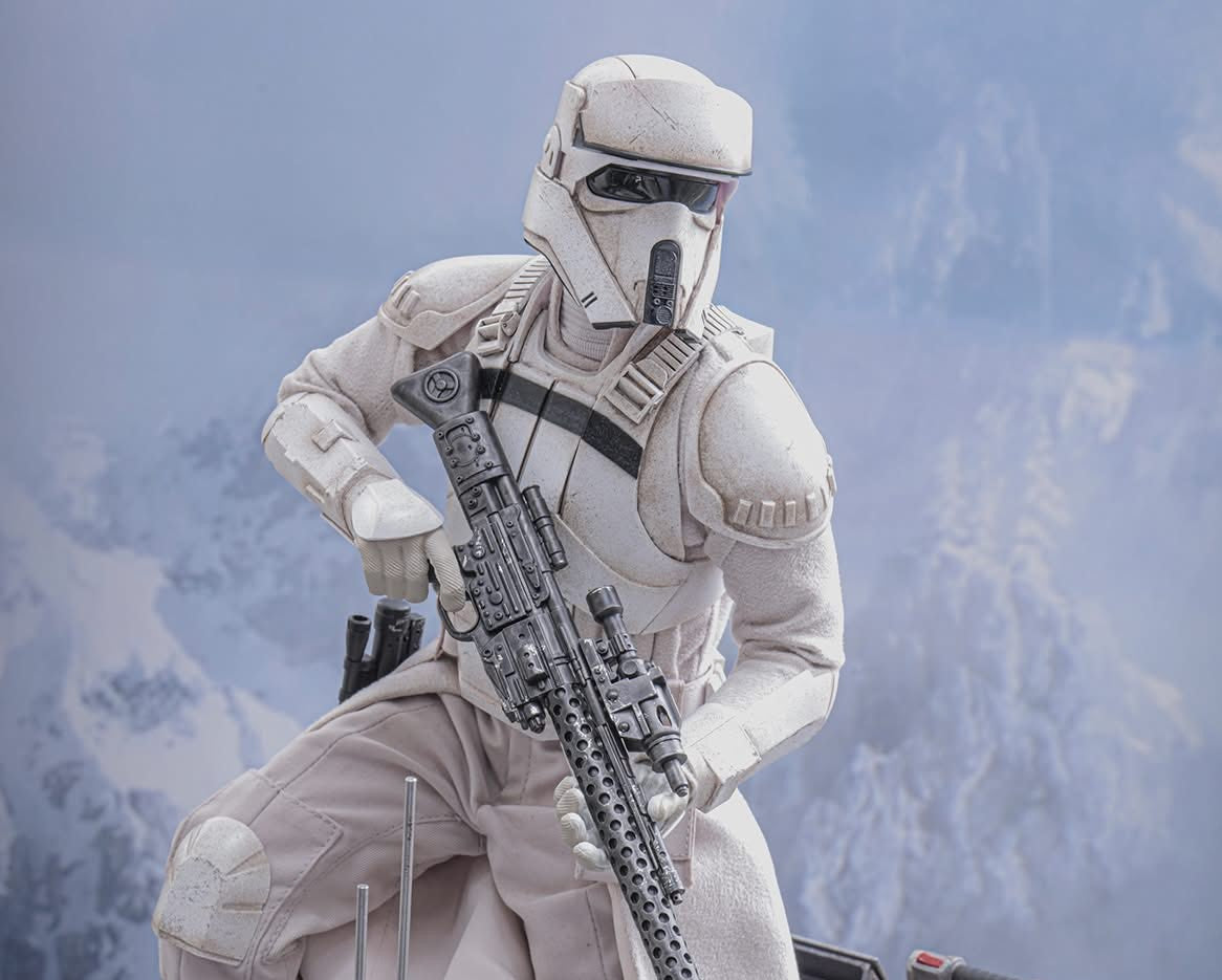 Hot Toys MMS853 Star Wars: The Mandalorian & Grogu - 1/6th scale Imperial Remnant AT-RT Driver Collectible Figure