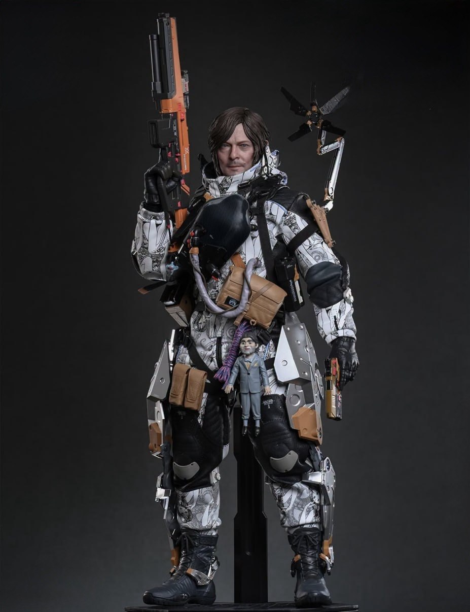 Preorder🔥Hot Toys VGM89 Death Stranding 2: On the Beach Sam (Junji Ito Suit) 1/6th scale Collectible Figure