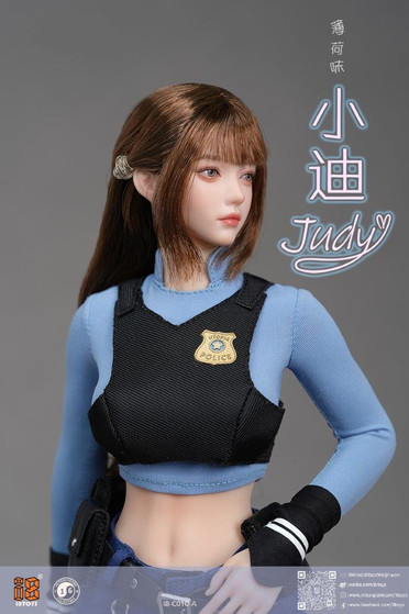 i8TOYS 1/6 Judy Blue police Uniform Collectibles Costume Set Pack [I8-C010A]