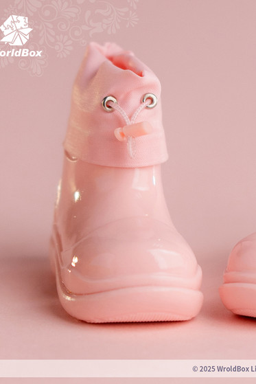 World Box 1/6 Pink Rain Boots [WB-GS010P]