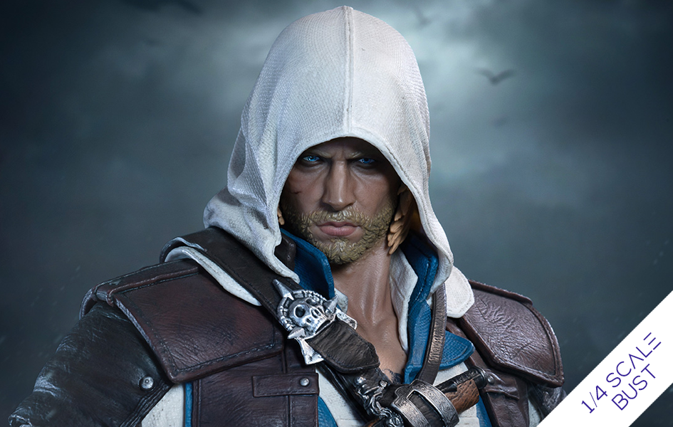 Assassin's Creed: Black Flag Resynced - Animus Edward Kenway 1/4 Scale Bust