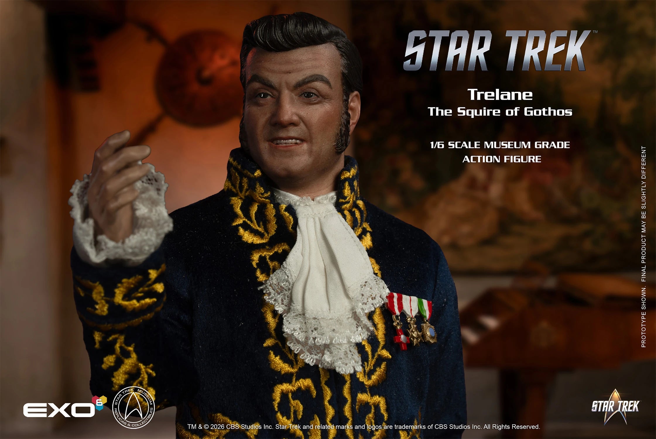 EXO-6 Trelane, Squire of Gothos Sixth Scale Figure