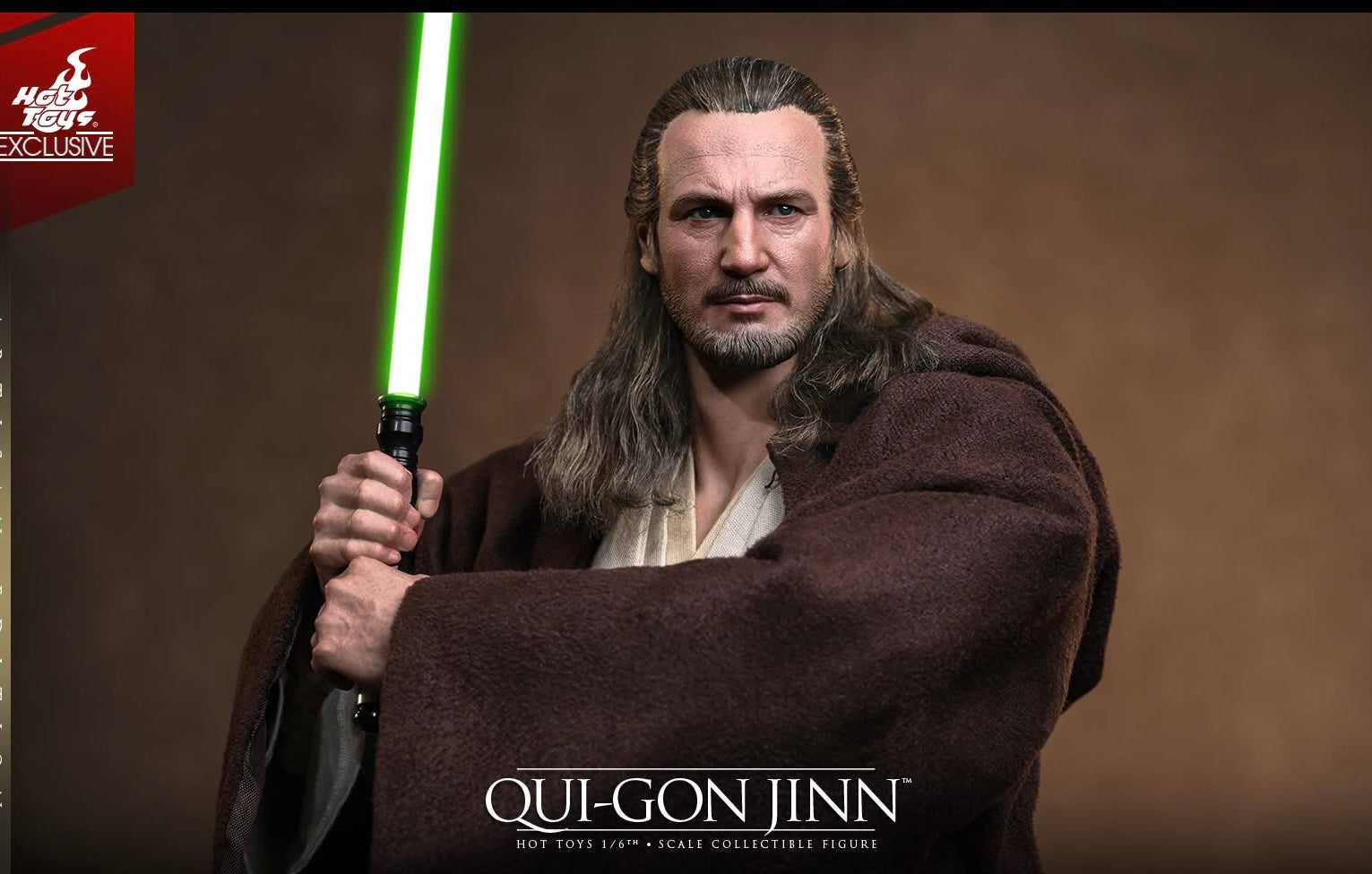 Pre-Order Hot Toys MMS881AE Star Wars: The Phantom Menace - 1/6th scale Qui-Gon Jinn Collectible Figure (Artisan Edition) (Hot Toys Exclusive)