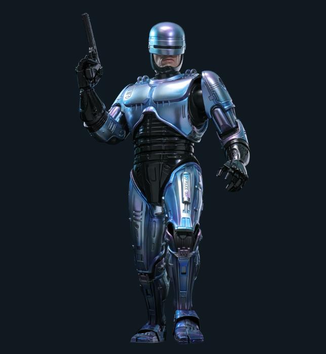Ready! Hot Toys MMS827D74B RoboCop 2 1/6 RoboCop Special Edition