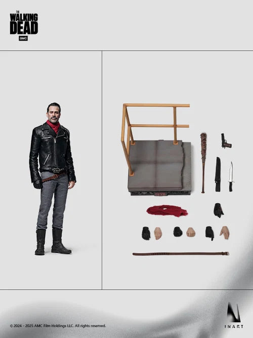 Queen Studios InArt 1/6 Scale A025 The Walking Dead - Negan Smith Action Figure NEW