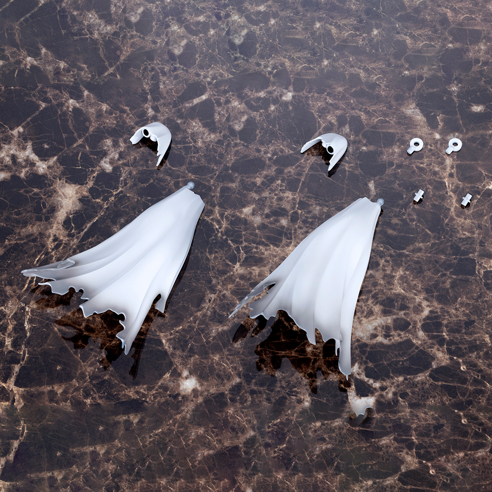 MSG Dress Up Parts Side Cloak White Ver.