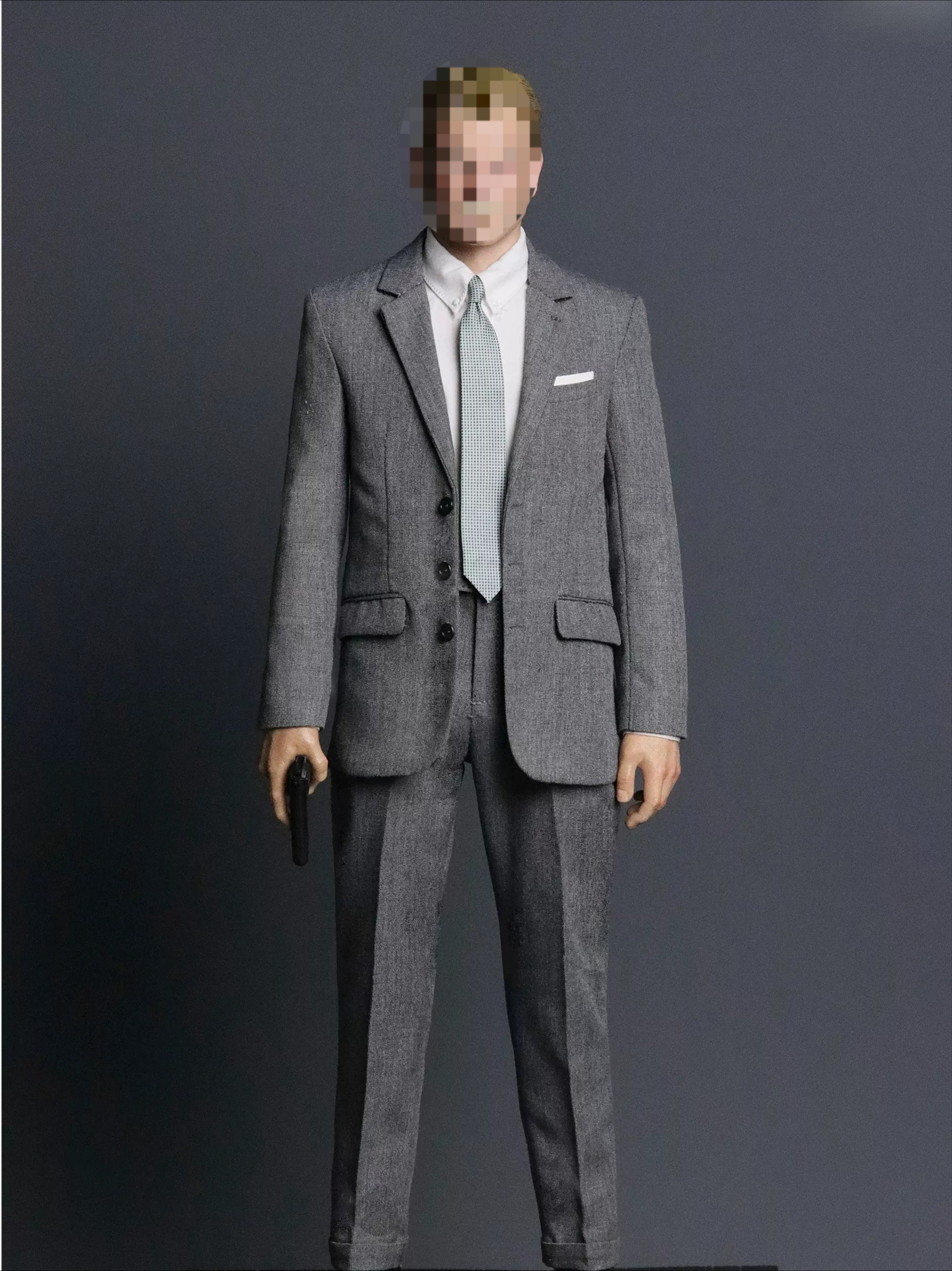 Pre-order 1/6 TOPO STUDIO TP040A Agent Suit Set Custom Kit
