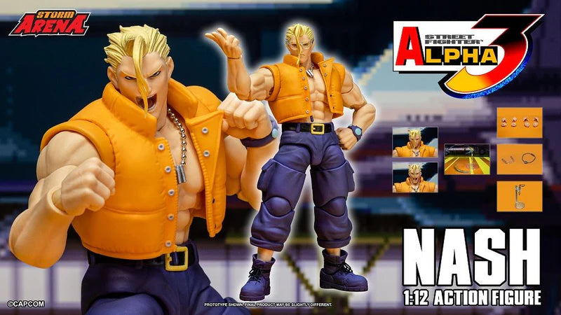 Storm Collectibles Street Fighter Alpha 3 Storm Arena - Nash (EVO Exclusive)
