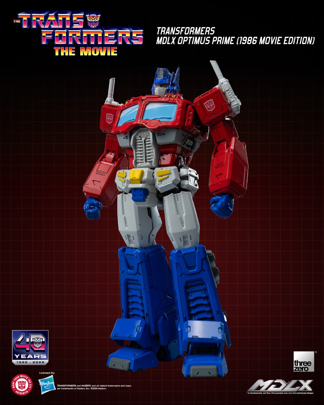 [PREORDER] MDLX Optimus Prime (1986 Movie Edition) - Transformers